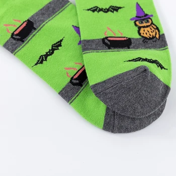 Halloween Ponožky Mužov Bežné Bavlnené Ponožky Európskej a Americkej Ulici Trend V Tube Pop Dizajnér Ponožky pre Mužov Compressoin Ponožky