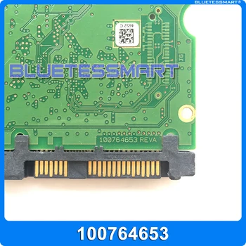 Pevný disk časti PCB logic dosky plošných spojov 100764653 pre Seagate 3.5 SATA hdd 1T/2T/3T/4t-taktné pevný disk opravy