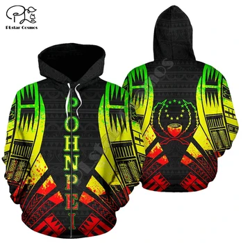 PLstar Vesmíru 3DPrint Pohnpei Polynézskej Kultúry Kmeňa Korytnačka Tetovanie Zimné Muži/Ženy Zábavné Harajuku Streetwear Zip Hoodies-a15
