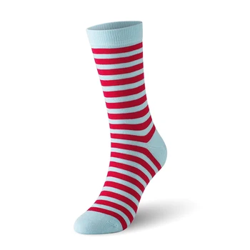 Bavlnené ponožky mužov zväzkový vzor človeka, 3 veľkosti ponožky 6pairs/veľa (EÚ 39-46) (US 7.0-12.0) VKMONY