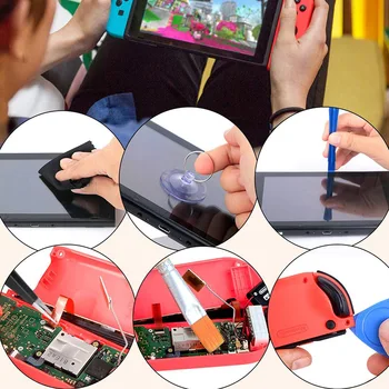 Náhradné 3D Ovládač Analog L/R Palec Palice Senzor Čiapky Pre Nintendo Prepínač Joycon Radič Repair Tool Set