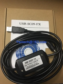 FX / USB-SC09-FX FX1S FX1N FX2N USB RS422 adaptér pre MELSEC FX PLC