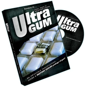 Ultra Gum - Richard Sanders ( DVD A Trik ) Kúzla zblízka Street Stage Ilúzie Príslušenstvo Trik Prop Magie