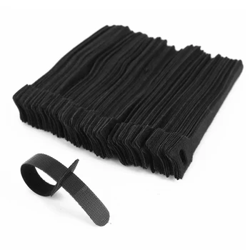 100ks 15 cm nastaviteľné čierne Self-locking nylon kábel kravatu drôt záväzné zábal popruhy Zip Výbava Zábal Kábel Slučky Väzby Drop shipping