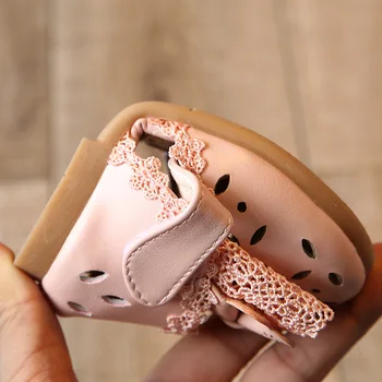 2019 jar a v lete nové 1-3 rokov staré baby girl Baotou pol sandále luk princezná študent topánky batoľa topánky
