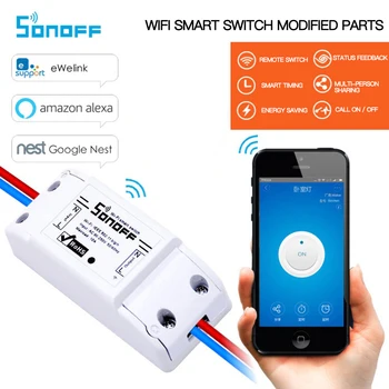 WIFI Bezdrôtové Smart vypínač, Diaľkové Ovládanie,Automatizácie Relé Modul, Spoločný Domov Úprava Diy Diely pre Domáce Svetlo