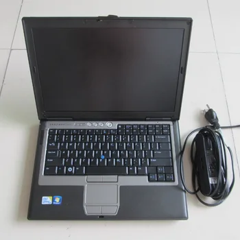 2020 auto diagnostické notebook D630 počítač používaný ram 4G s batériou bez pevného disku pracuje pre B MW MB Star najnovšie diag softvér