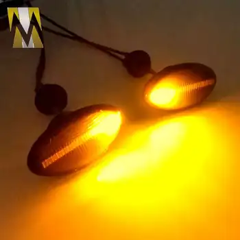 Bočné Obrysové Svetlá Pre Mini Cooper R50 R52 R53 Dynamické LED Zase Signál Bočné Obrysové Svetlá Tečie Strane Repeater Lampy Indikátor