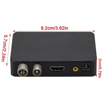 4K Ultra HD 1080P Digitálny DVB-T2 TV Box Mini Multifunkčné TV Prijímač Set-Top Box Media Player Pre PVR TIMESHIFT