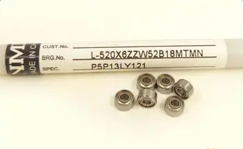 NMB Minebea 100KS MR52ZZ / L-520ZZ hlboké drážky guľkové ložiská 2*5*2.5 mm, ABEC-5 MR52ZZ ložisko MR52zz vysokej kvality