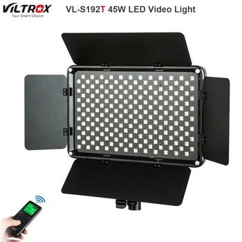Viltrox VL-S192T maximálne 45 w Bezdrôtového diaľkového svetla LED Žiarovka Bi-farba na fotoaparát photo shooting Studio YouTube Video Live