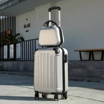 Rolling batožiny nastaviť kufre a cestovné tašky s spinner kolesá 20
