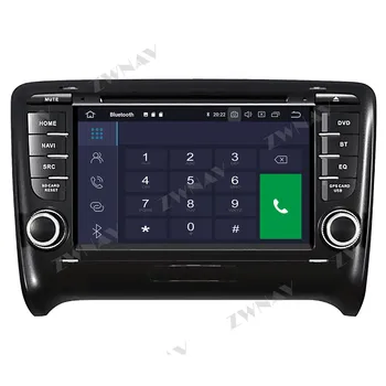 PX6 4+64 G Android 10.0 Auto Multimediálny Prehrávač Pre Audi TT MK2 8J 2006 - 2012 GPS Rolovač navi Rádio stereo IPS Dotykový displej vedúci jednotky