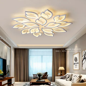 Pôvodné priamy predaj LED luster moderné spálne smart APP obývacia izba LED stropné svietidlo villa osvetlenie hotel stropné svietidlo
