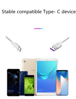 USB Typu C Kábel Pre Chuwi Hi10 Plus, Vi10 Plus/ Hi10 Pro, VI8 Plus, Hi8 Pro, HiBook Pro Typ-C Synchronizáciu Údajov Nabíjanie Nabíjačky Drôt