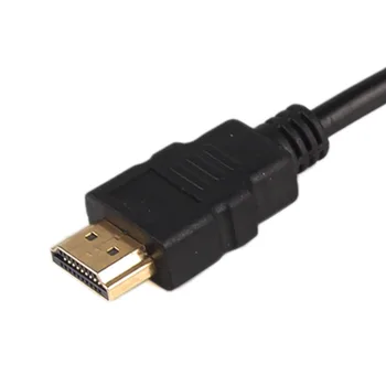 HDMI Samec na VGA Žena 1080P Chipset Adaptér Video Kábel Converter Kábel Pre PC 25 CM HDMI VGA Kábel