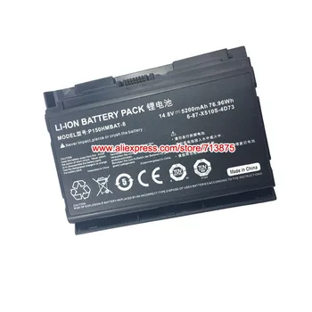 Vysoká Kvalita Clevo Batérie P150SM P151SM1 P150EM P150HMBAT-8 pre P150HMX P151EM1 P151HM1 P170EM P170HM-3DE Notebook 14,8 V V 5200mAh