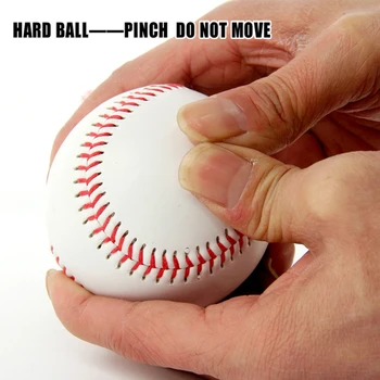 Baseball Č. 9 Softball Hardball Výcvik Ručné Gule Fitness Produkty, Biela Bezpečnosť Dieťa Baseballs Mužov Praxi Tímová Hra