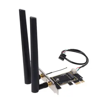 M. 2 PCI-E Converter Ploche Bezdrôtové WiFi, Bluetooth, Sieťové Karty Adaptéra Rada