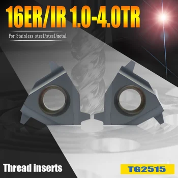 16ER 1.0 TR-4.0 TR Niť otáčania nástroja Vnútorný otáčania nástroja 16IR 1.0-4.0 TR karbidu závitové vložky kotúč na Nehrdzavejúcu oceľ kovové
