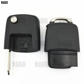 WALKLEE Upgrade Flip Diaľkové Tlačidlo Oblek pre VW/VolksWagen Sharan 5WK4 790/97/98 433.92 MHz bez Transpondéra
