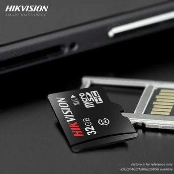 HIKVISION HikStorage Micro SD Karty Class10 TF Karty 32 gb, 64 gb 128 gb kapacitou 256 gb Max 90M/s, Pamäťová karta pre Hikvision Dohľadu #P1