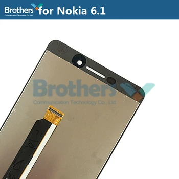 LCD Displej pre Nokia 6.1 LCD Displej pre Nokia 6.1 Montáž LCD Dotykový Displej Digitalizátorom. Telefón Náhradný Diel Testované Top Práca