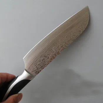 Vysoký stupeň damasku nôž 7.5 palcový kuchár kuchynský nôž VG10 Japonskej ocele damasku ocele, kuchynské nože kuchynské náradie