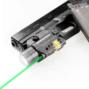 LASERSPEED Červená/Zelená Bodka pohľad Laser Airsoft Pištoľ Glock Laser Lov Laser na Pištoľ Glock Pohľad Zbraň Laserové Svetlo