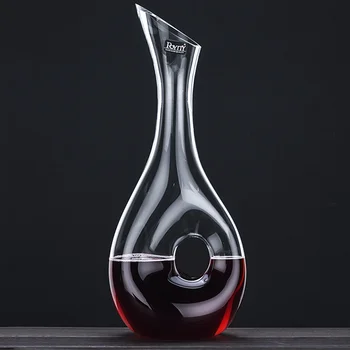 Akostné Víno karafa na víno Dizajn Slimák Štýl karafa na víno Červené Víno Karafa 400 ML&1000ML bez Olova Sklenené Karafy Vynikajúce Víno Aerator