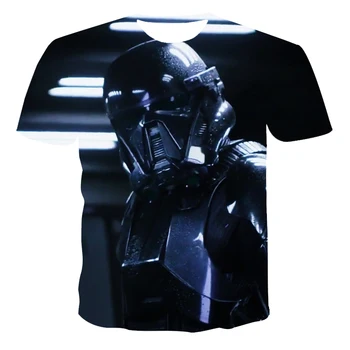 V lete Voľný čas 2020 Nový Štýl 3D Vytlačené Krátke Rukávy Muž T-shirt Top Módne Streetwear, T košele