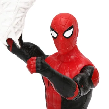 14.5 cm Marvel Hračky Spider-man Ďaleko Od Domova WEB PUNČ PVC Akcie Obrázok Spiderman Čierny Peter Parker Zberateľskú Model Bábiky