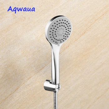 Aqwaua Sprcha Hlavu Prenosné Plastové Kúpeľňa Postrekovač Pre Úsporu Vody, Tri Funkcie Pre Kúpeľňa Tryska Booster Sprcha Náhradné