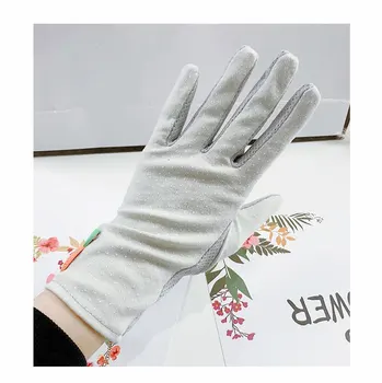 NOVÝ Dotykový displej slnko dôkaz rukavice pre ženy Xia Fen prst bicyklovanie a jazda proti ultrafialovému tenké plný prst vetranie