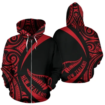 PLstar Vesmíru Nový Zéland Krajiny Znak Maori Aotearoa Kmeňa Zábavné 3Dprint Muži/Ženy NewFashion Streetwear Hoodies Pulóver A15