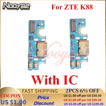 Pre ZTE Trek 2 HD K88 USB Dock Konektor Nabíjačky Port Nabíjanie Pripojenie Konektor Flex Kábel Doska