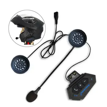 BT12 Motocyklové Prilby Headset Bluetooth Interkom handsfree Mikrofón Slúchadlá Slúchadlá Motocyklové Prilby, Slúchadlá Reproduktor