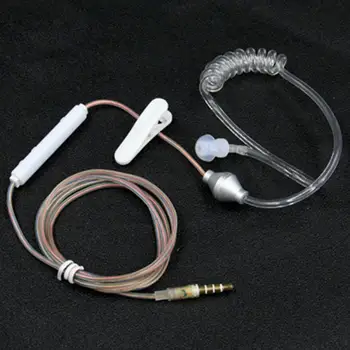 Mobilný Telefón vákuové trubice monofónny earhpone Proti Žiareniu Headset S Pšenica Špeciálne Skrutky Headset Otvory Slúchadlá 3,5 mm