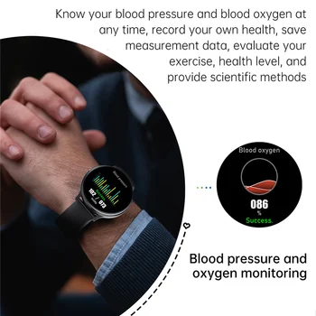 LIGE Bluetooth Hovor sledovať Smart hodiniek Pre mužov A ženy, plne dotykový fitness sledovanie Krvného tlaku Smart hodiny dámy Smart hodinky