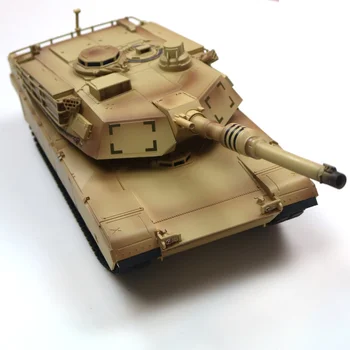 M1A2 RC Tank 41 CM Elektricky Poháňané Toy Tank Hračky na Diaľkové Ovládanie, RC Auta, Elektronické Hry pre Deti, Chlapci Narodeninám