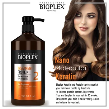 Bioplex Liečba Bielkovín, Starostlivosť o Vlasy Opravy Poškodenie Obnovuje Mäkké Vlasy Hĺbkovo Vyživuje Vlasové a vlasovú Pokožku 100 ml