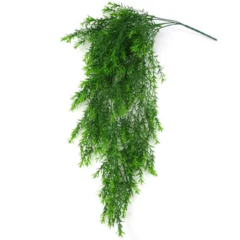 5 Vidličky Umelých Plastických perzský Papradie Stromu Listy Simulácia Zelená Rastlina Falošné Listy Ratan Domov Záhradné Dekorácie 85 cm