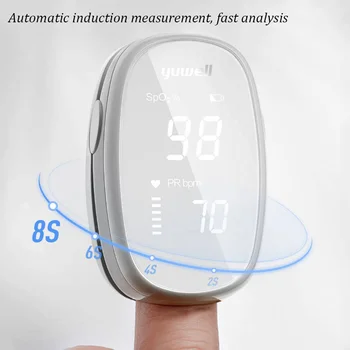 Pôvodné Mijia Yuwell YX102 Digitálne Prsta Pulzný Oximeter LED Obrazovka na Domácej Zdravotnej Starostlivosti pre High-Snímač rýchlosti Automatické Vypnutie