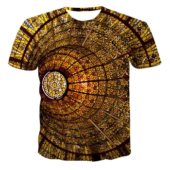 2020 nové 3D T-tričko retro dizajn bežné pohode T-shirt 3D tlač 3D tlač rýchle sušenie T-shirt xxs-6xl