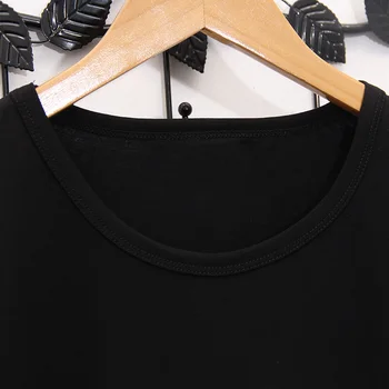 V lete roku 2020 nový kórejský Krátke rukávy t-shirt žena voľné módy s diamond bavlna black Plus Veľkosť ženy topy tide