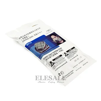 2 ks/Pack 6001 Filtrovanie Kazety Vymeniteľný Filter Box Pre 6200/7502/6800 Maska Chemické Respirátor Maľovanie Striekaním
