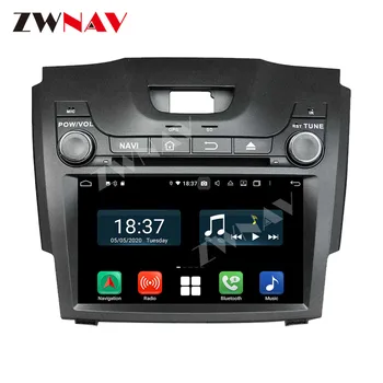 Auto Android 10 GPS navigácie, audio Prehrávač Multimediálnych súborov Pre Chevrolet Corvette Holden S10 PRIEKOPNÍK ISUZU D-MAX S10 rádio prehrávač