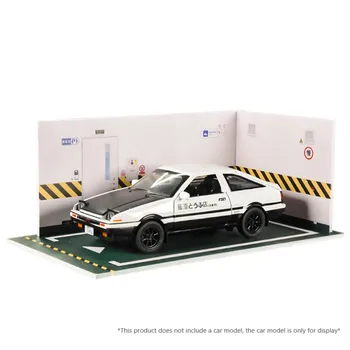 Rozsahu Plastové DIY Model PVC Parkovisko Priestor Scény Garáž Home Collection Dekorácie Na 1:32 Simulácia Zliatiny Auta, Model auta