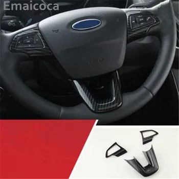 Emaicoca Auto-Styling Kľúč, kryt Prevodovky, kľučky air vent volant Dekoratívny Kryt puzdro Pre Ford Focus 3-2018