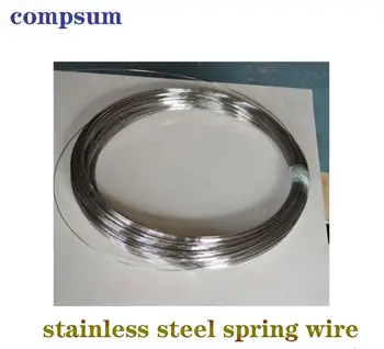 Z nehrdzavejúcej ocele jar drôtu pevného drôtu celý pevný drôt 0.2/0.3/0.4/0.5/0.6/0.8 Jar Oceľový Drôt